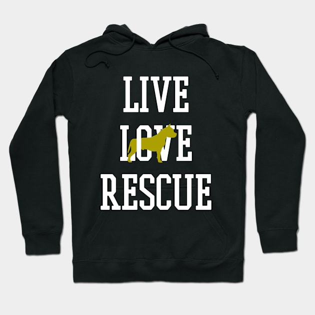 Dog Rescue Dog Adoption Hoodie by KAWAIITEE